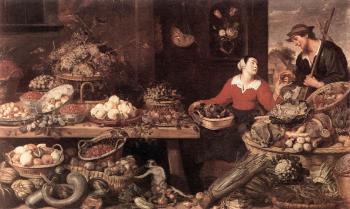 弗朗斯 斯奈德斯 Fruit And Vegetable Stall 弗朗斯 斯奈德斯 Fruit And Vegetable Stall